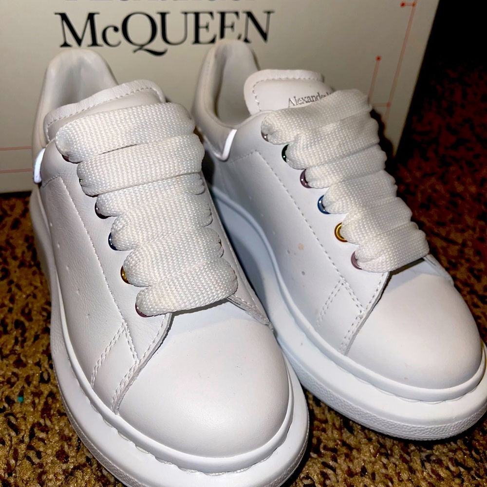 Alexander McQueen Children 9.5C Brand New Worn Once Authentic